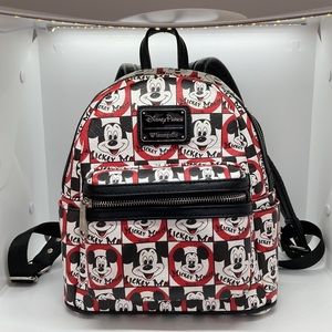 Loungefly Disney Parks Mickey Mouse Club Mini Backpack.